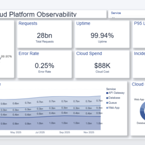 Cloud Platform Observability Dashboard