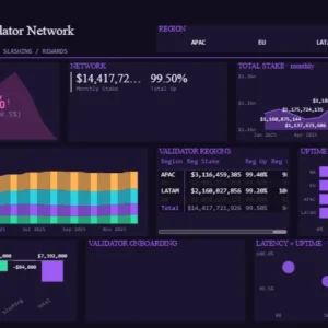 Validator Network Dashboard